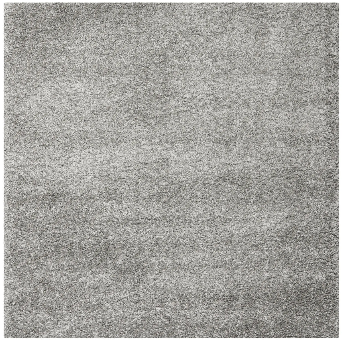 Safavieh Santa Monica Shag 6'-7" x 6'-7" Rug in Silver