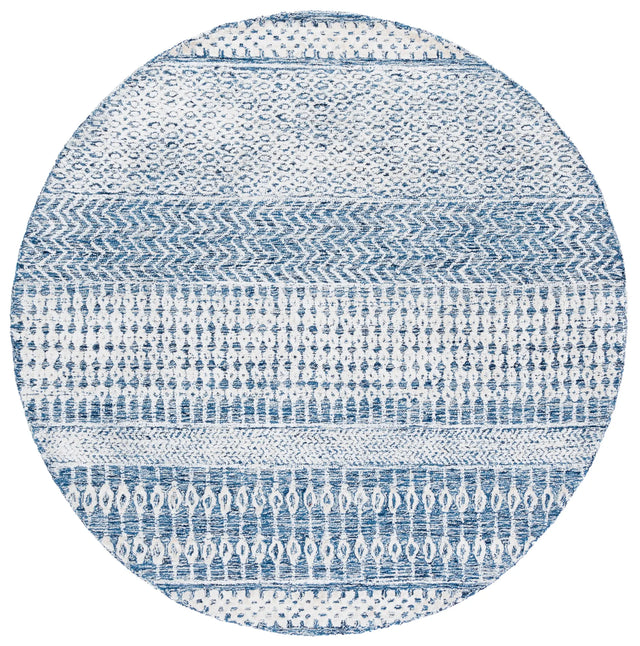 Safavieh Glamour 6'-0" x 6'-0" Rug in Navy / Ivory