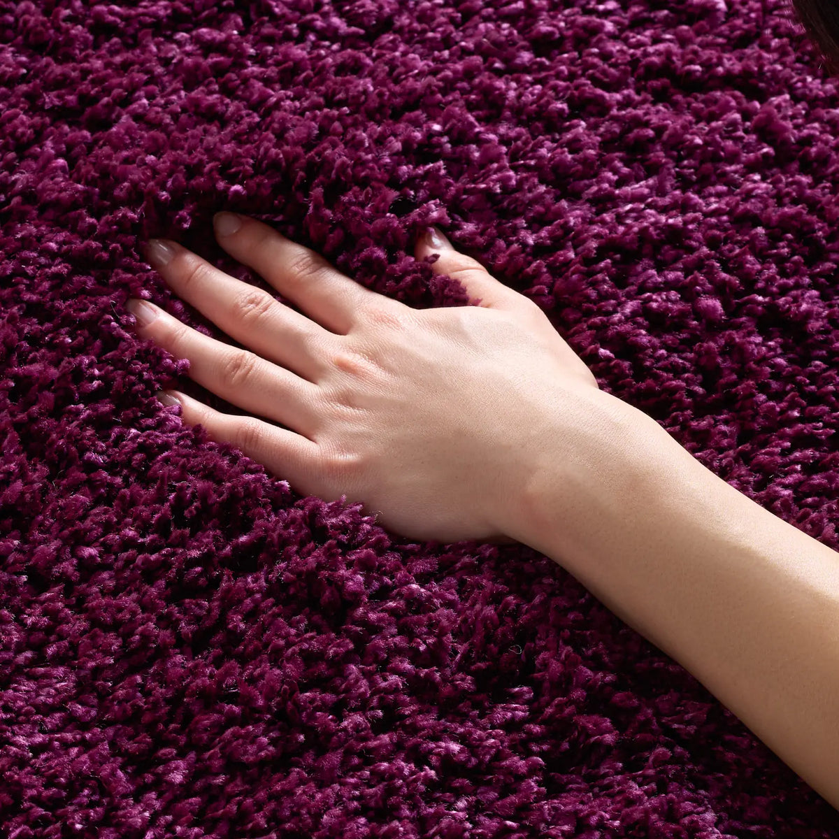 Safavieh Shag 4'-0" x 6'-0" Rug in Purple