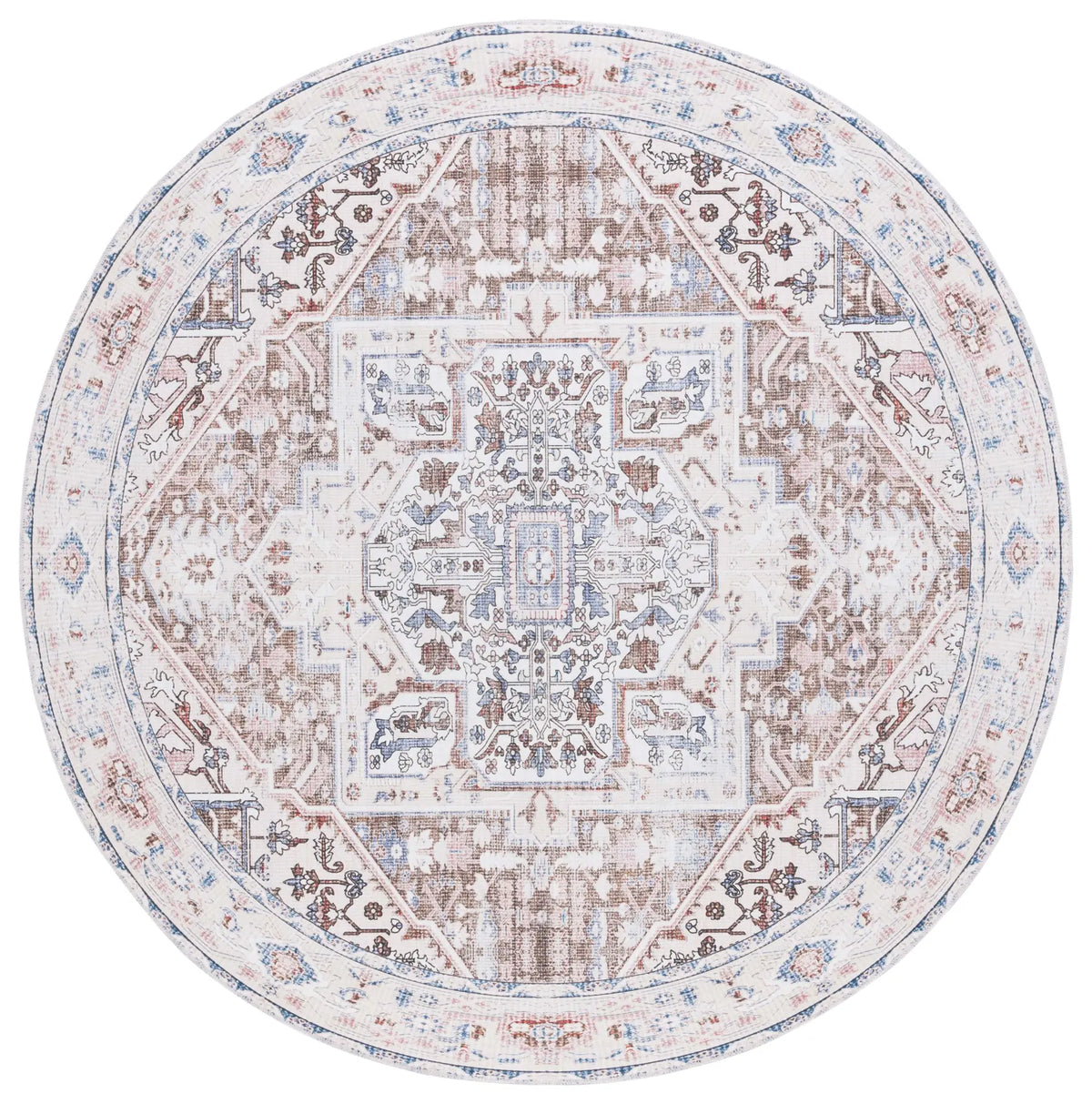 Safavieh Arizona 6'-0" x 6'-0" Rug in Taupe / Beige
