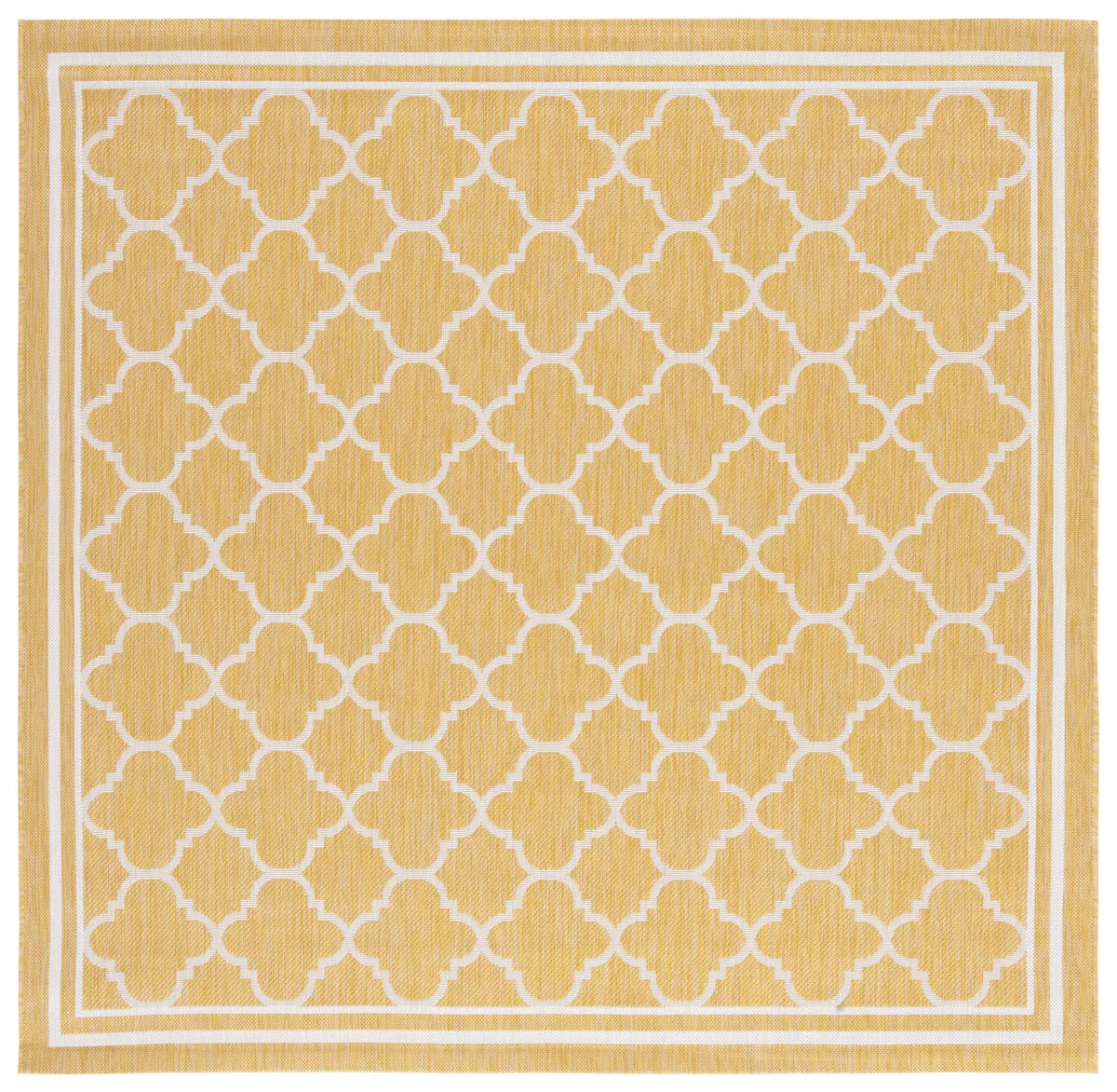 Safavieh Courtyard 6'-7" x 6'-7" Rug in Gold / Beige