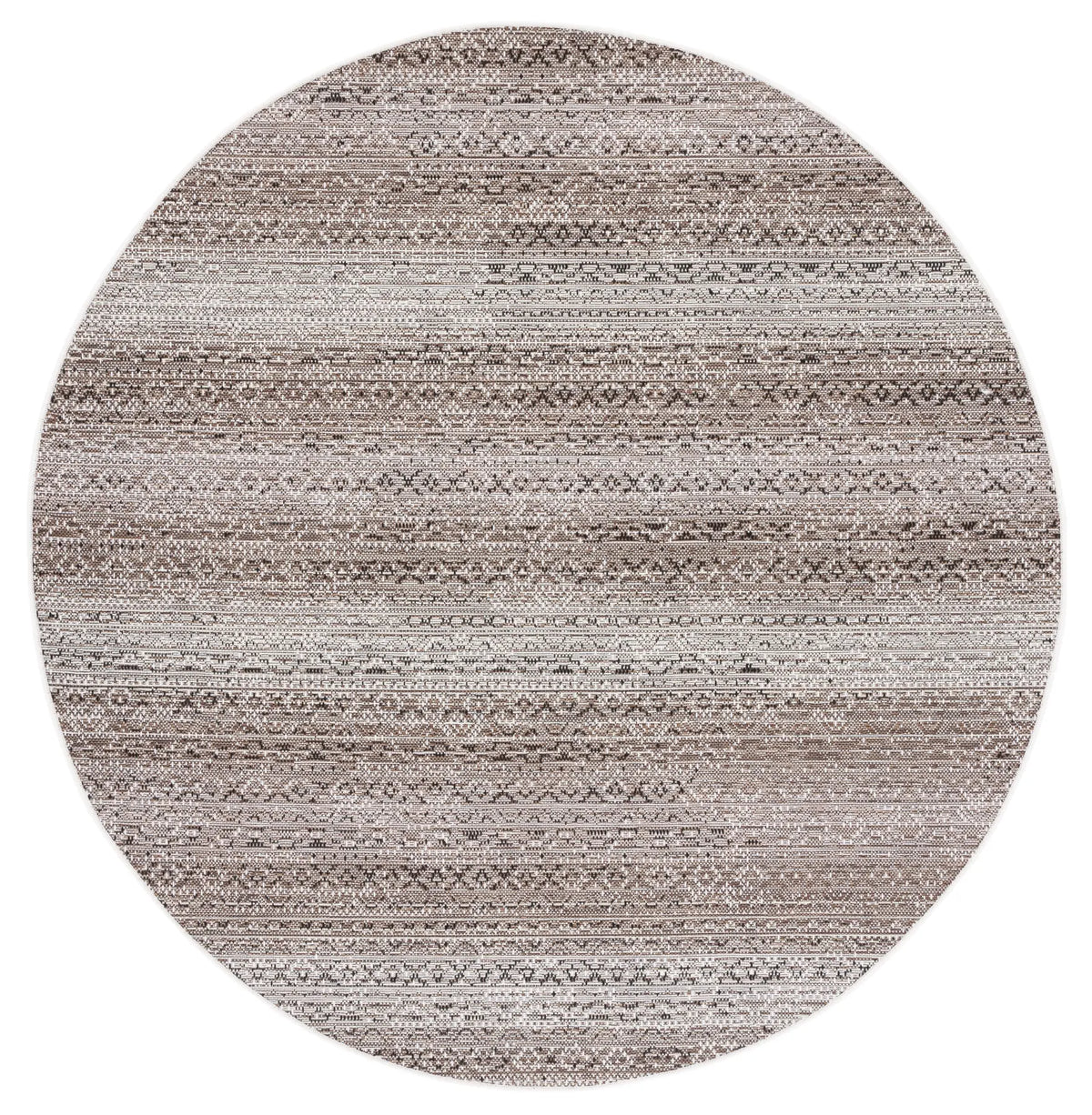Safavieh Havana 6'-7" x 6'-7" Rug in Light Brown / Ivory