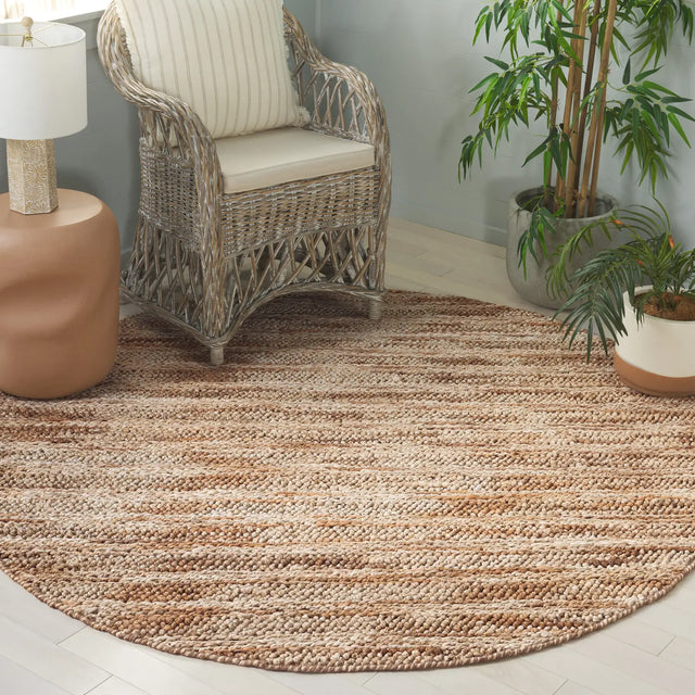 Safavieh Natural Fiber Couture 6'-0" x 6'-0" Rug in Ivory / Natural