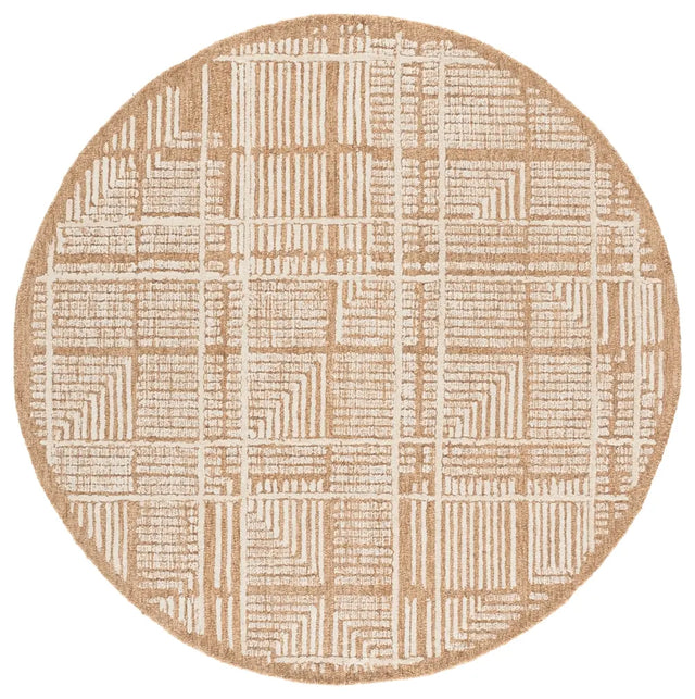Safavieh Harvest 6'-0" x 6'-0" Rug in Gold / Ivory