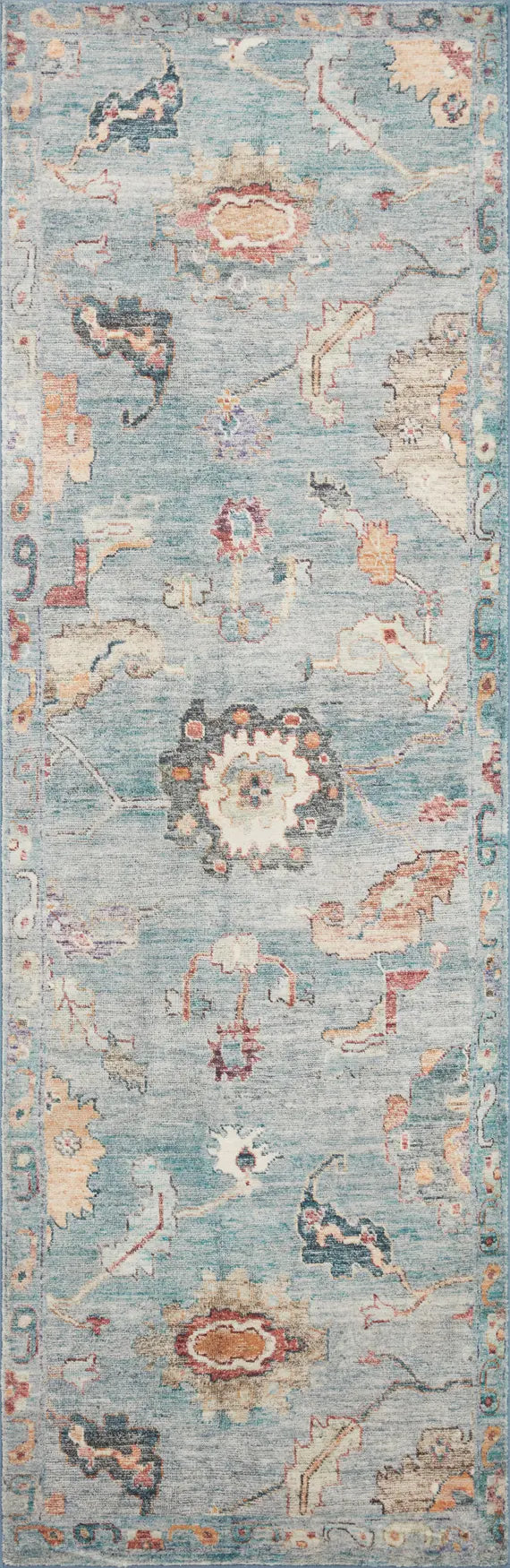 Loloi Margot Mat-06 Denim/Multi Rug - runner flat