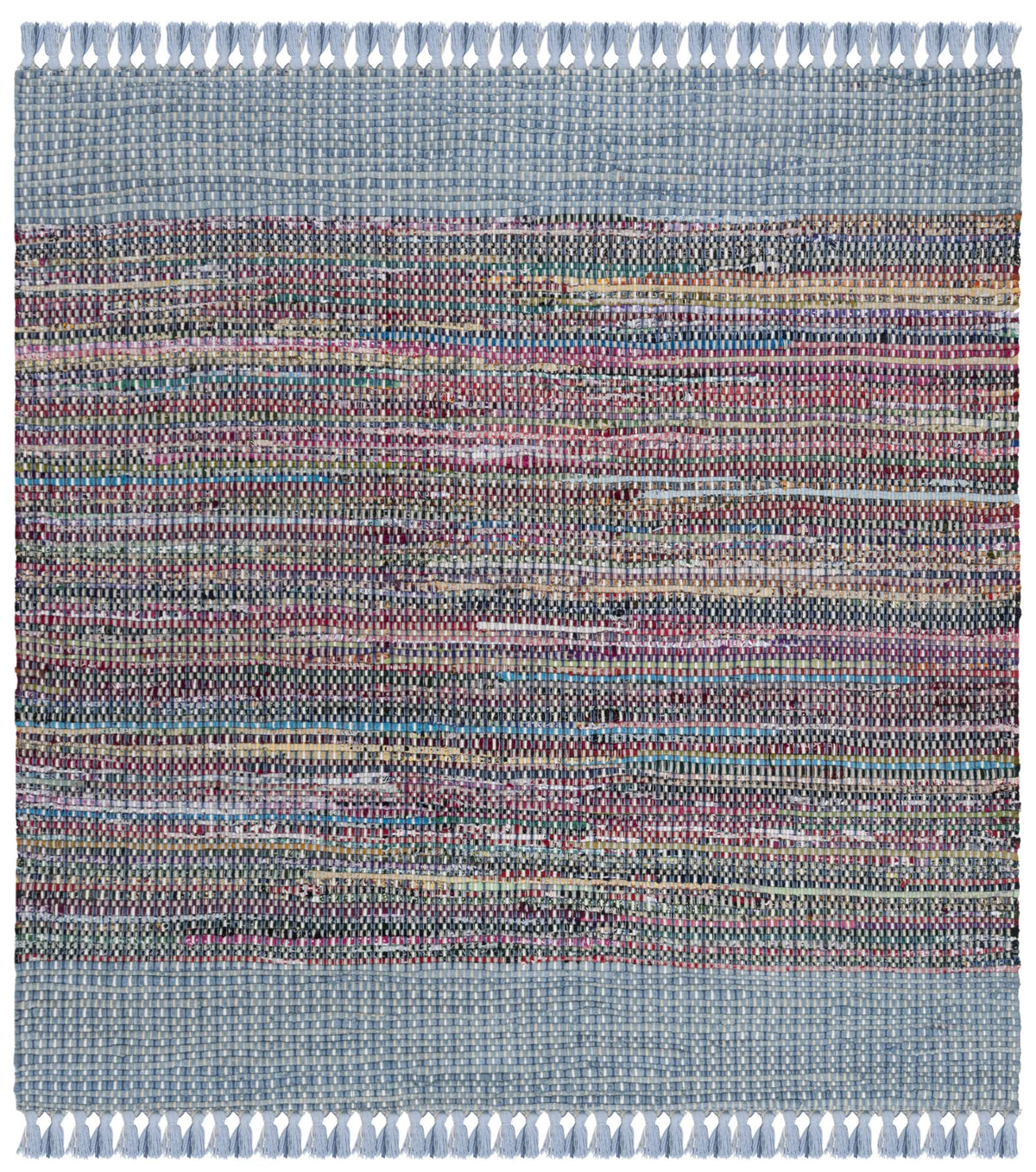 Safavieh Montauk 6'-0" x 6'-0" Rug in Blue / Multi