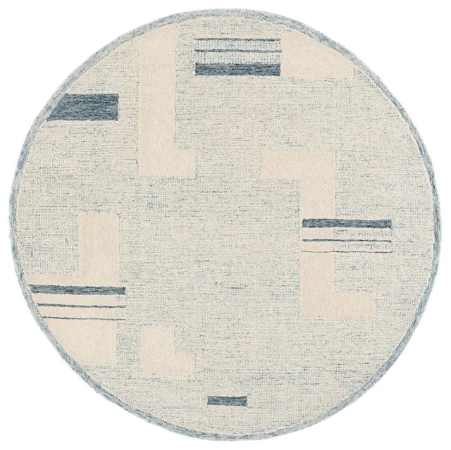 Safavieh Harvest 6'-0" x 6'-0" Rug in Blue / Ivory