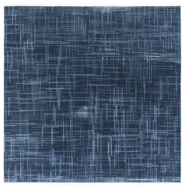 Safavieh Mila 6'-7" x 6'-7" Rug in Blue / Black