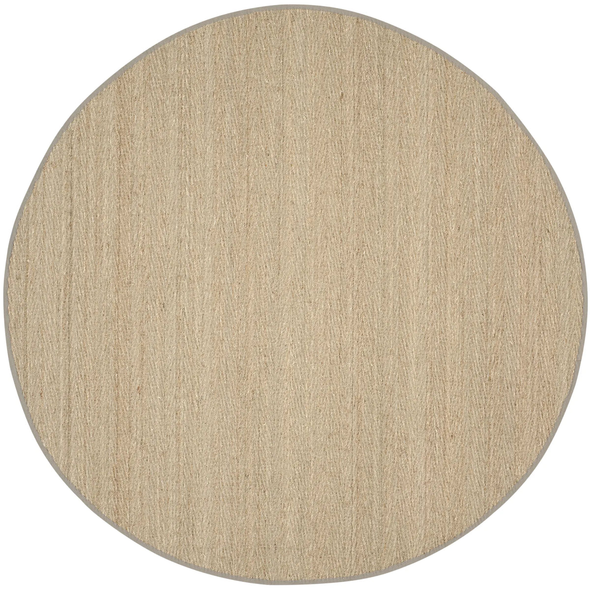 Safavieh Natural Fiber 8'-0" x 8'-0" Rug in Natural / Grey