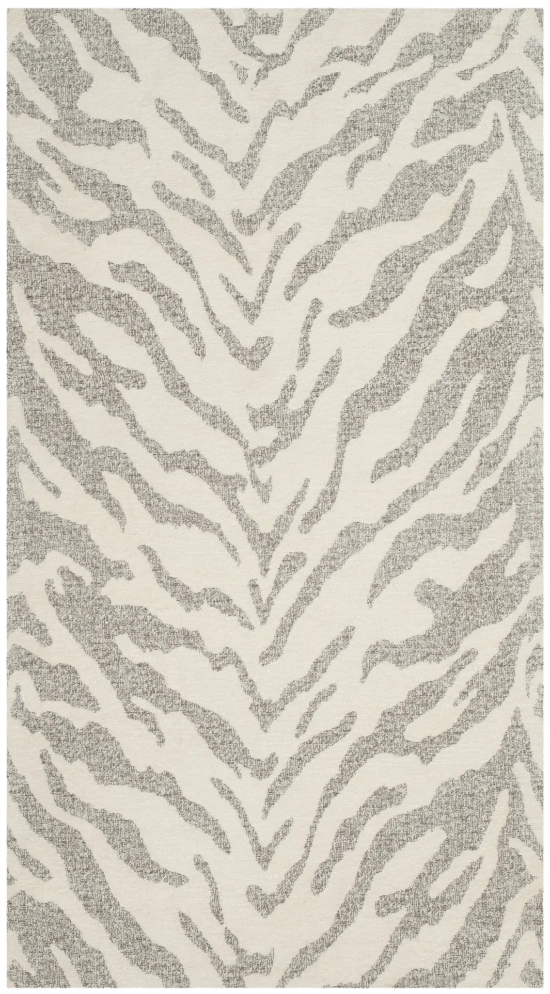 Safavieh Marbella 2'-3" x 4'-0" Rug in Light Grey / Ivory