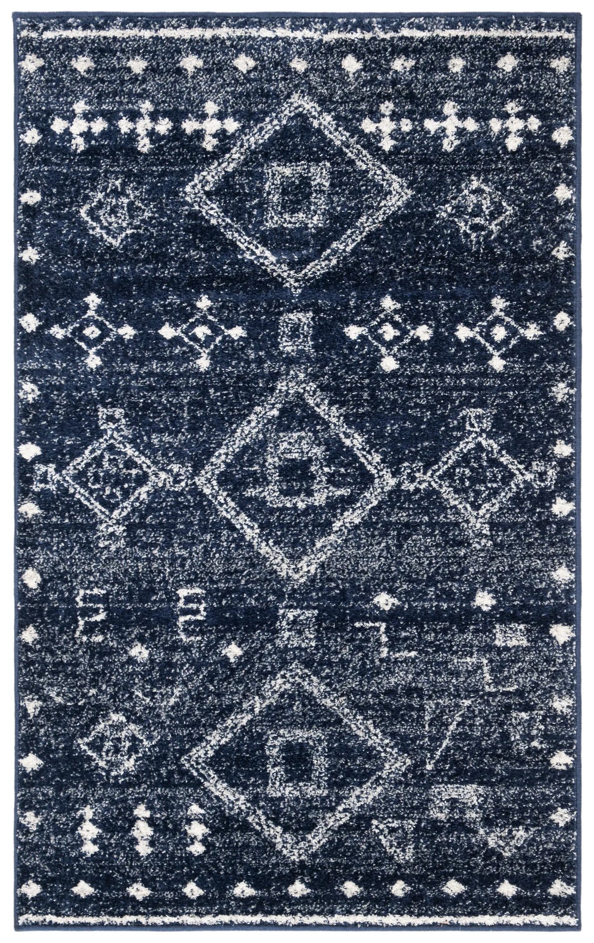 Safavieh Adirondack 3'-0" x 5'-0" Rug in Navy / Silver