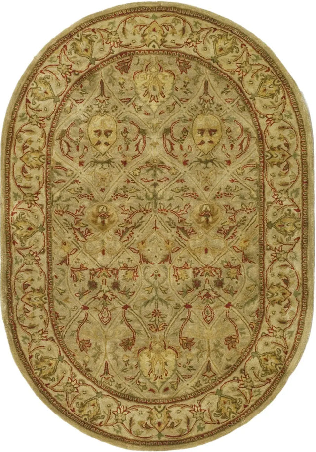 Safavieh Persian Legend 4'-6" x 6'-6" Rug in Moss / Beige