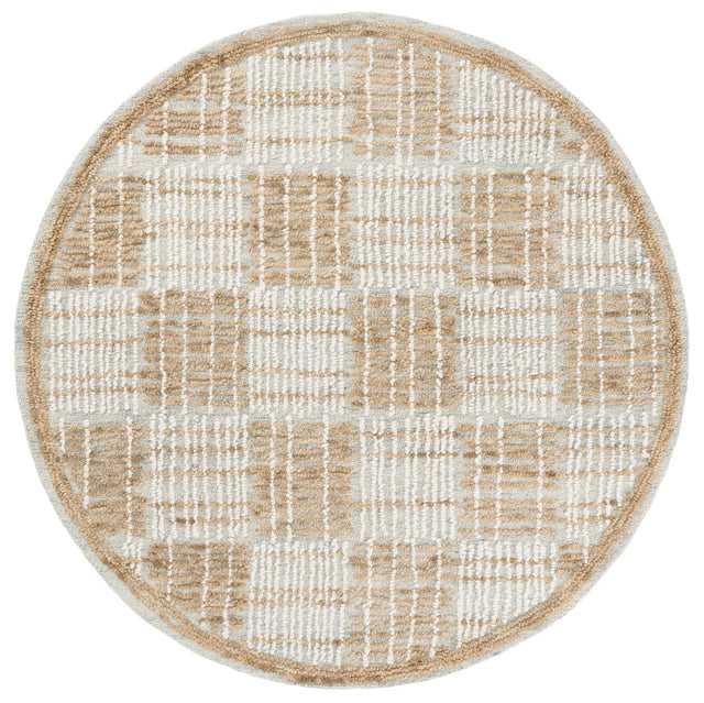 Safavieh Abstract 6'-0" x 6'-0" Rug in Sage / Taupe