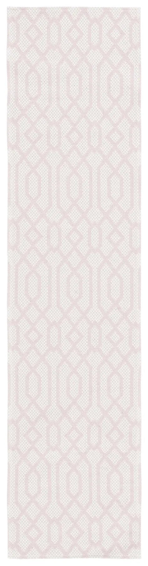 Safavieh Martha Stewart 2'-0" x 8'-0" Rug in Pink / Ivory
