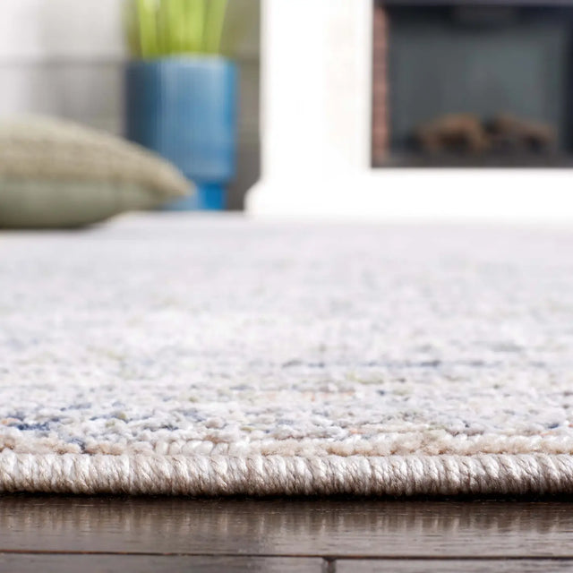 Safavieh Hunter 100 4'-0" x 6'-0" Rug in Ivory / Dark Grey / Sage