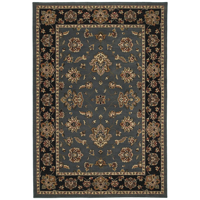 Oriental Weavers Sphinx Ariana 623h3 Blue / Black Rugs - main flat