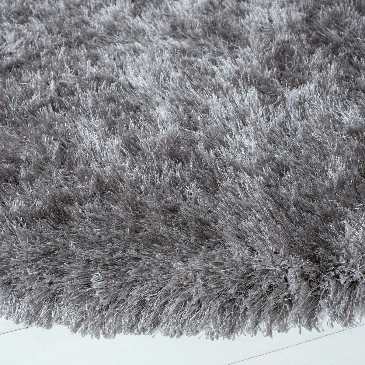 Safavieh Vegas Shag 5'-0" x 5'-0" Rug in Grey