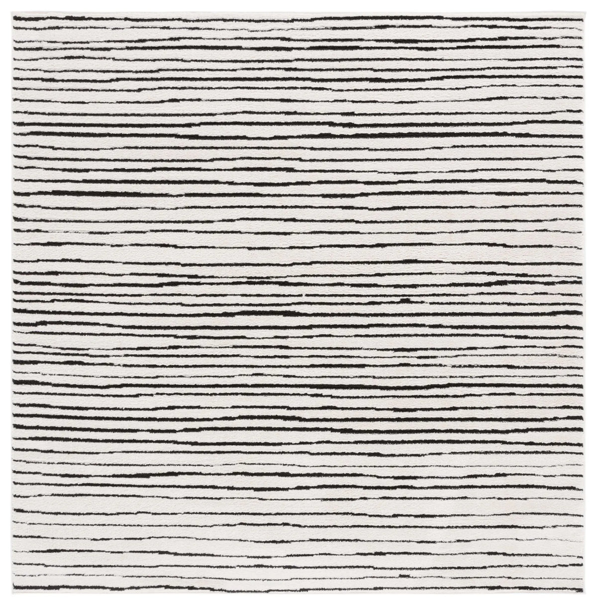 Safavieh Melody 6'-7" x 6'-7" Rug in Ivory / Black