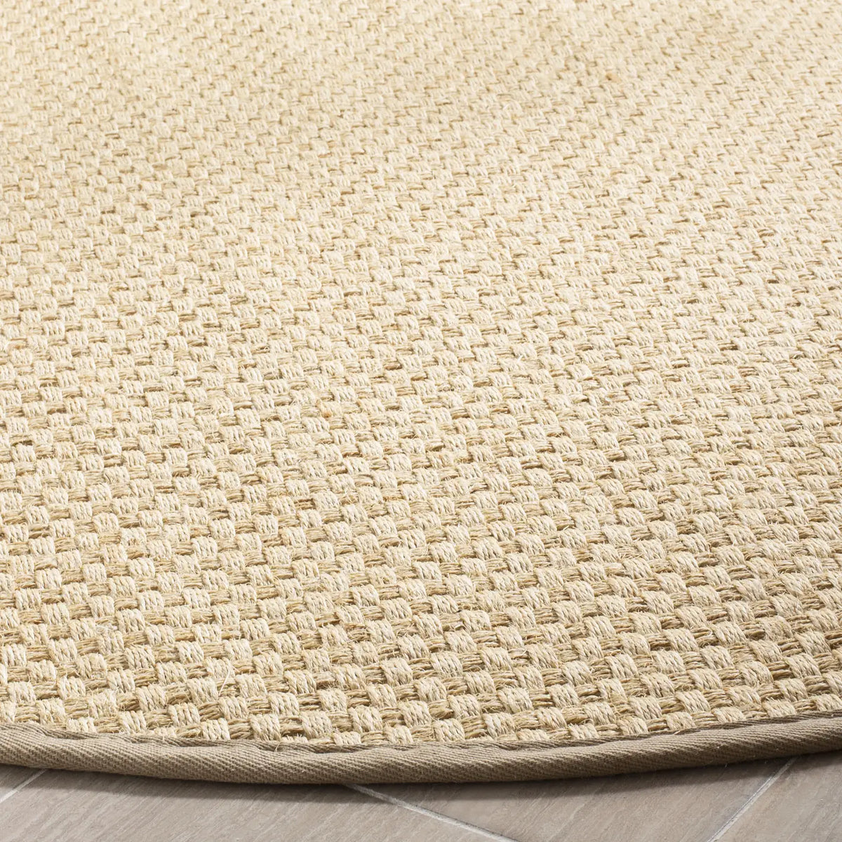 Safavieh Natural Fiber 6'-0" x 6'-0" Rug in Natural / Beige