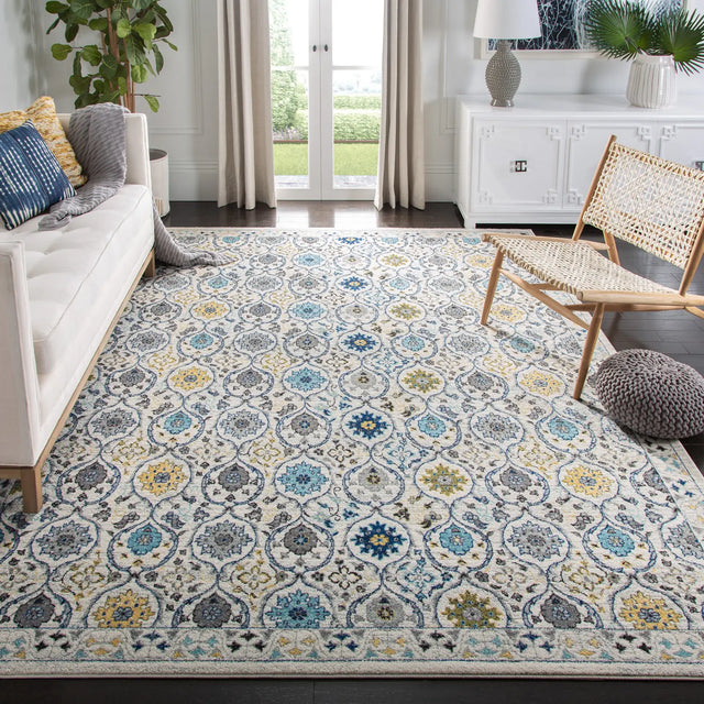 Safavieh Evoke 10'-0" x 14'-0" Rug in Ivory / Blue