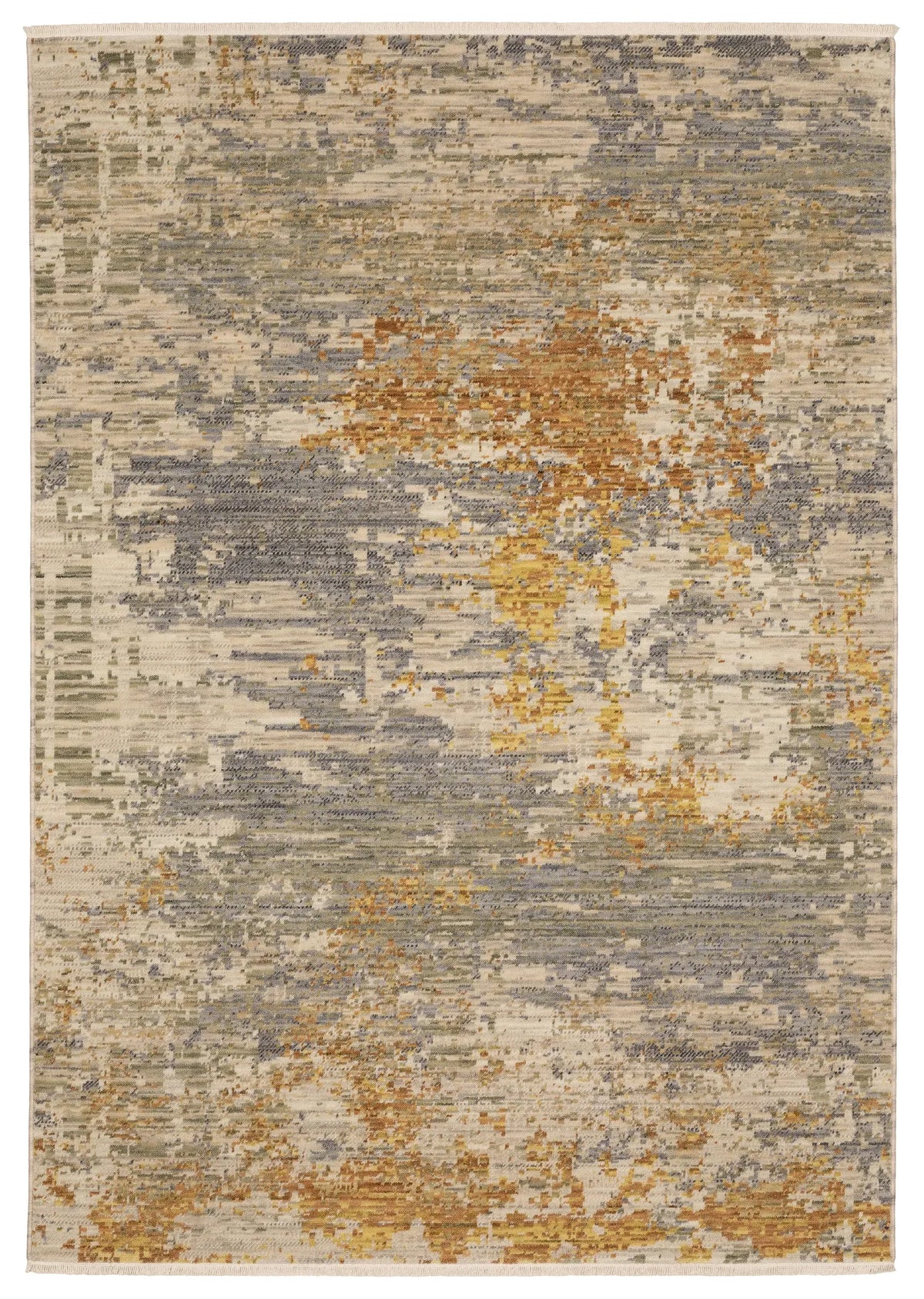 Oriental Weavers Sphinx SOLERI SOL03 Beige Abstract Rugs - main flat