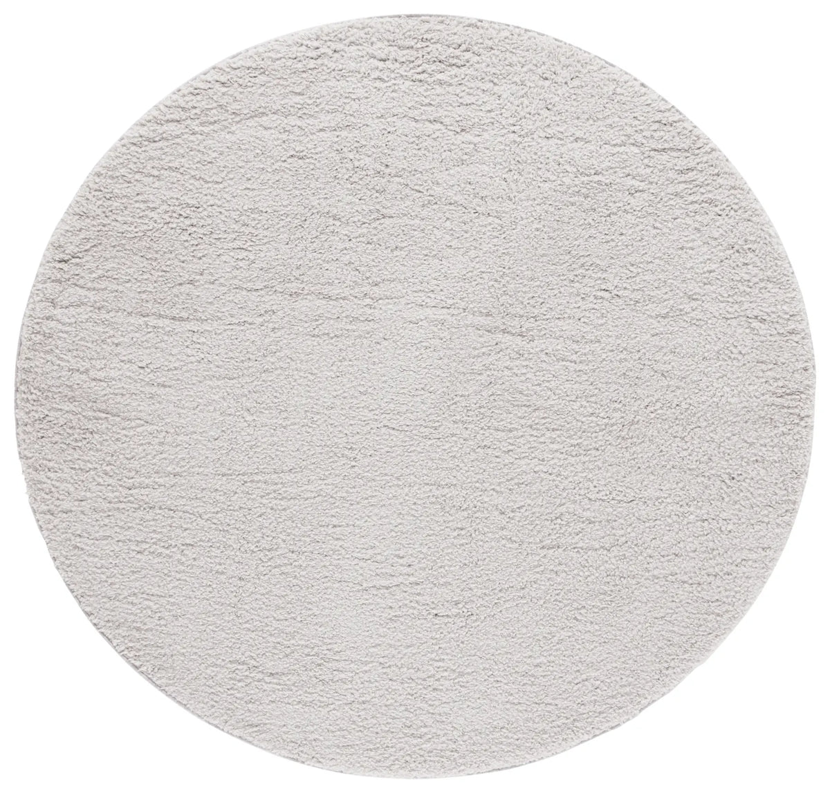 Safavieh Rumi Shag 6'-7" x 6'-7" Rug in Light Grey