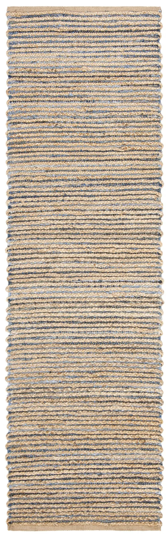 Safavieh Cape Cod 2'-3" x 8'-0" Rug in Natural / Blue
