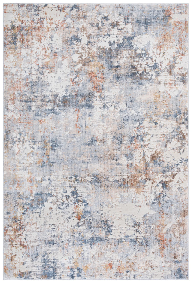 Safavieh Scarlett 400 4'-0" x 6'-0" Rug in Blue / Ivory Rust