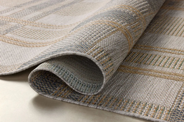Loloi Birch BIR-05 Bone / Gold Rug - pile height