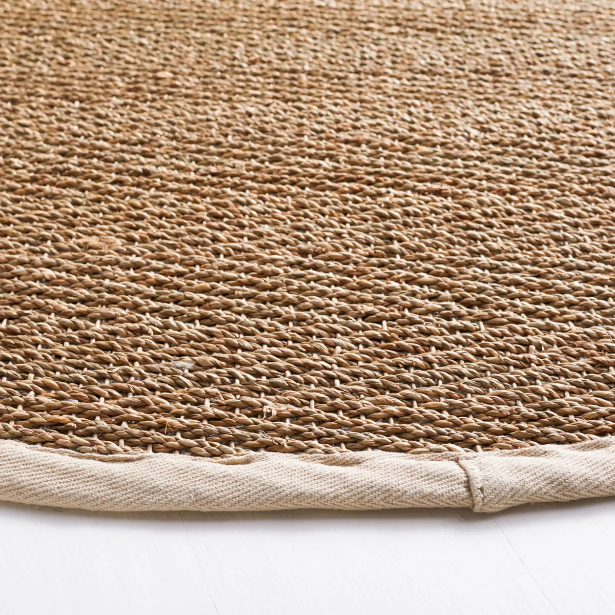 Safavieh Natural Fiber 6'-0" x 6'-0" Rug in Natural / Ivory