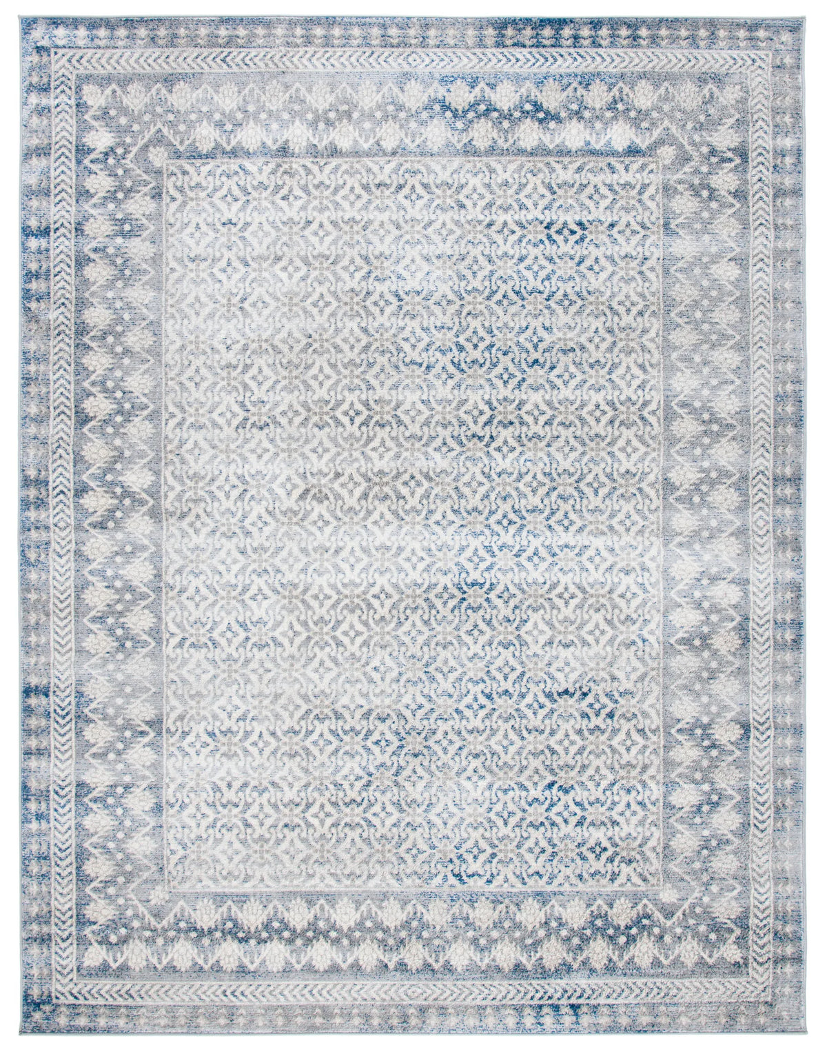 Safavieh Brentwood 10'-0" x 13'-0" Rug in Ivory / Light Grey