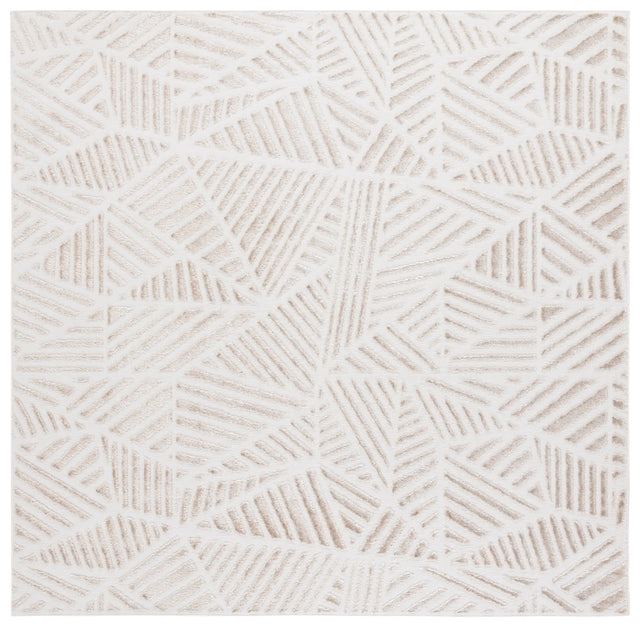 Safavieh Maya 6'-7" x 6'-7" Rug in Ivory / Beige