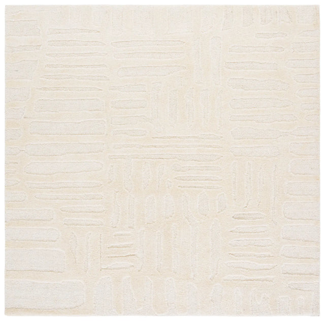 Safavieh Ebony 6'-0" x 6'-0" Rug in Ivory