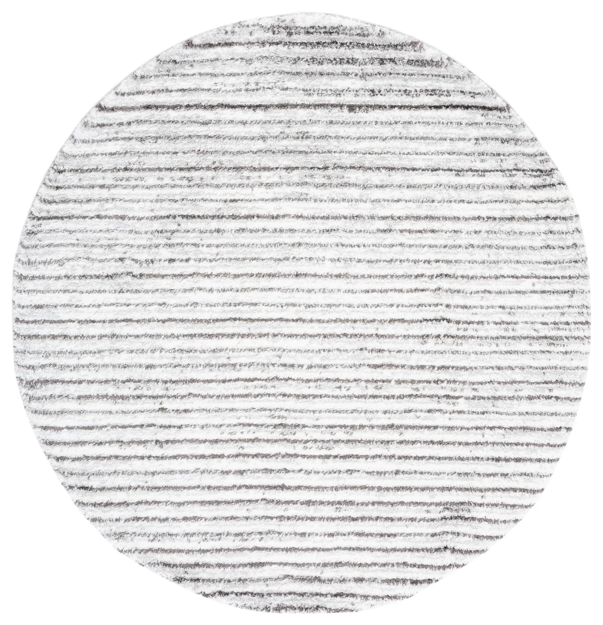 Safavieh Berber Shag 7'-0" x 7'-0" Rug in Grey / Dark Grey