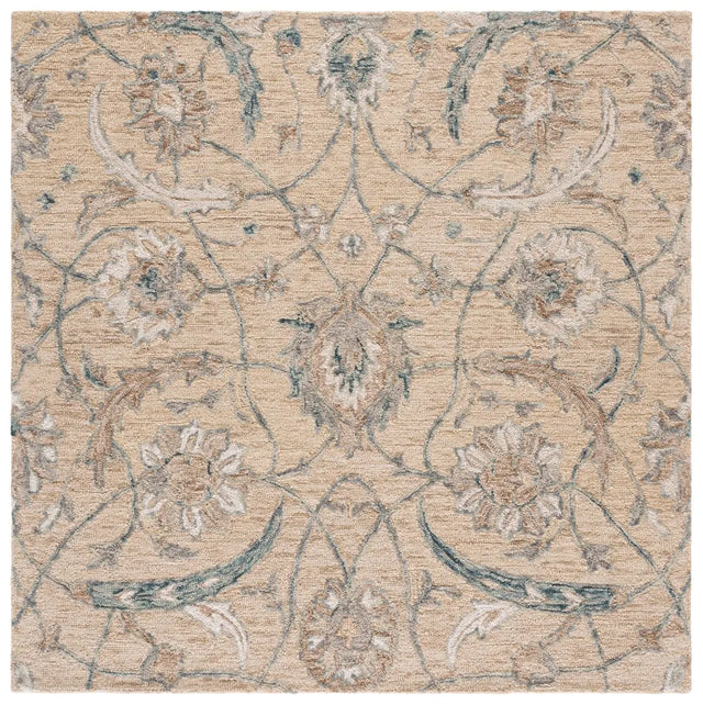 Safavieh Metro 6'-0" x 6'-0" Rug in Beige / Grey
