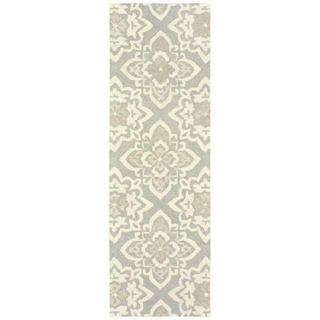 Oriental Weavers Sphinx Craft 93004 Grey / Sand Rugs - runner