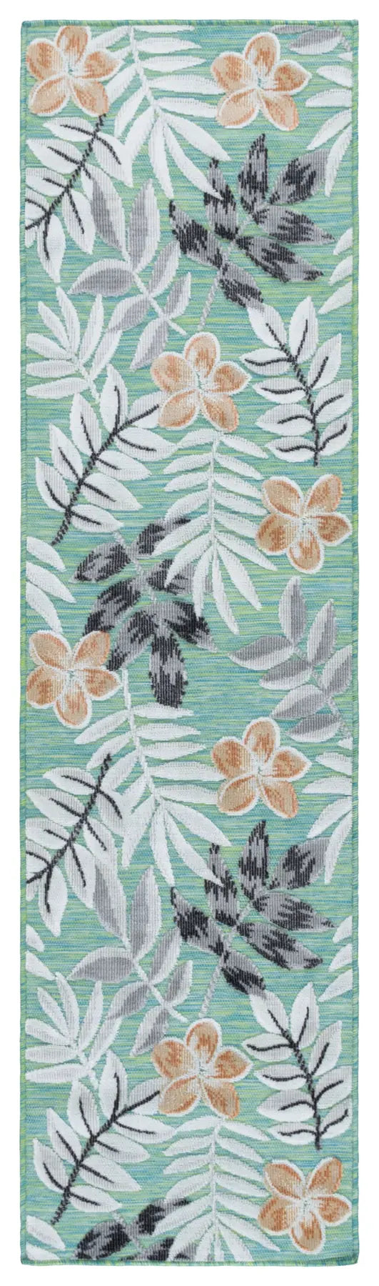 Safavieh Cabana 2'-0" x 8'-0" Rug in Blue Green / Grey
