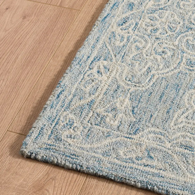 Safavieh Martha Stewart 5'-0" x 8'-0" Rug in Blue / Ivory
