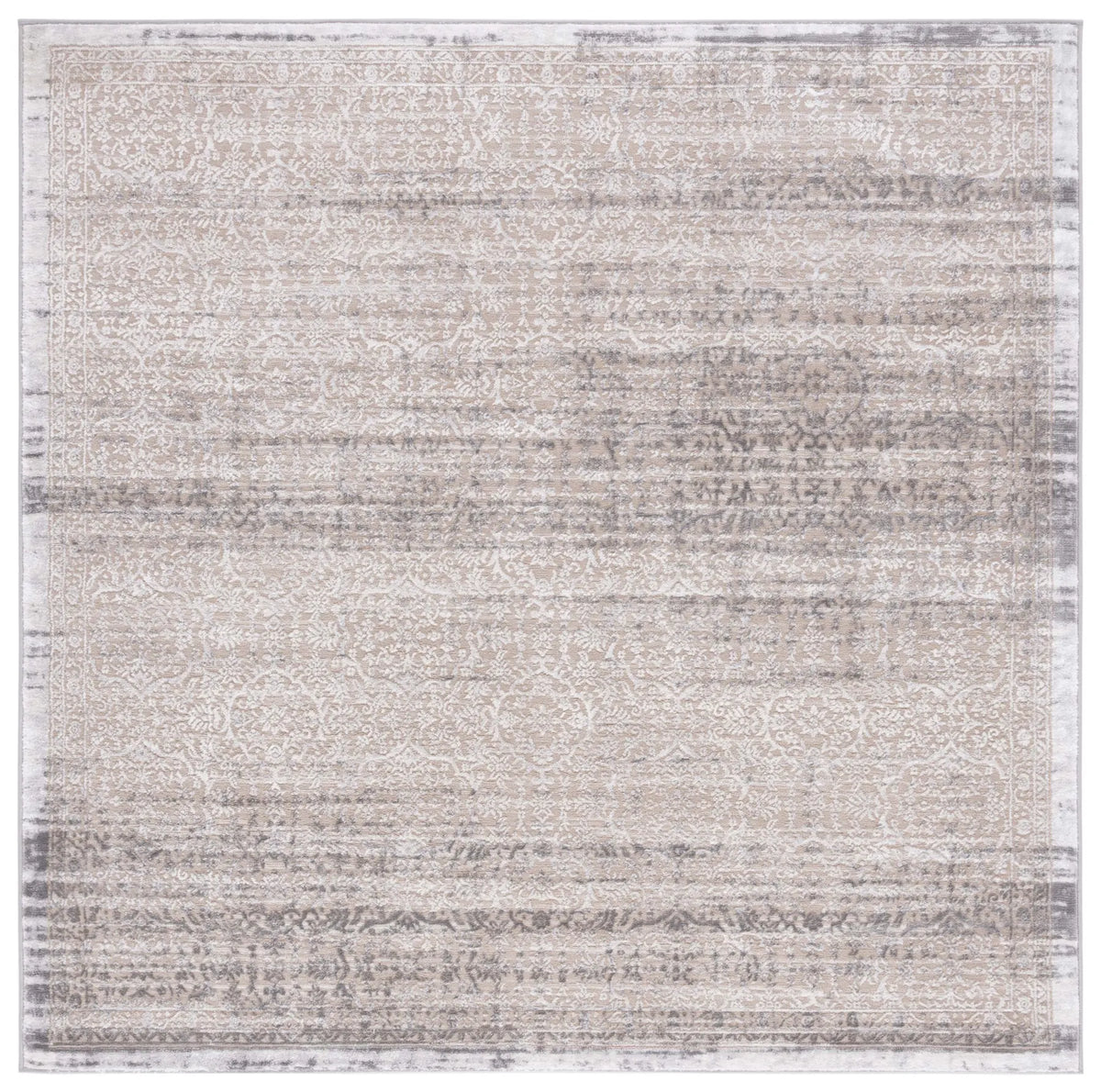 Safavieh Amelia 6'-7" x 6'-7" Rug in Beige / Ivory
