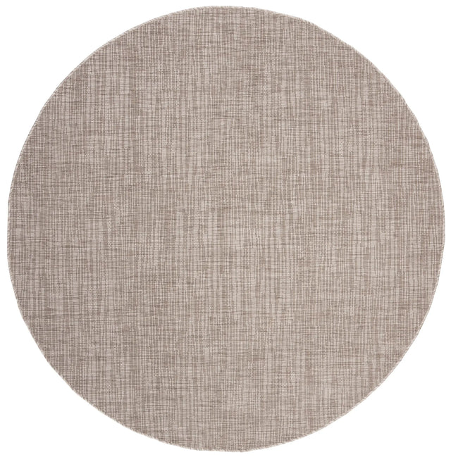 Safavieh Courtyard 6'-7" x 6'-7" Rug in Light Brown