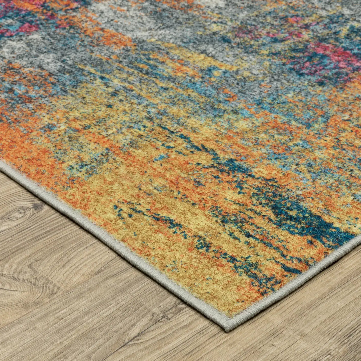 Oriental Weavers Sphinx Sumter SUM11 Multi Rugs - corner detail