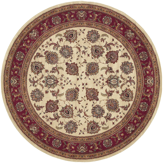 Oriental Weavers Sphinx Ariana 117j3 Ivory / Red Rugs - main flat