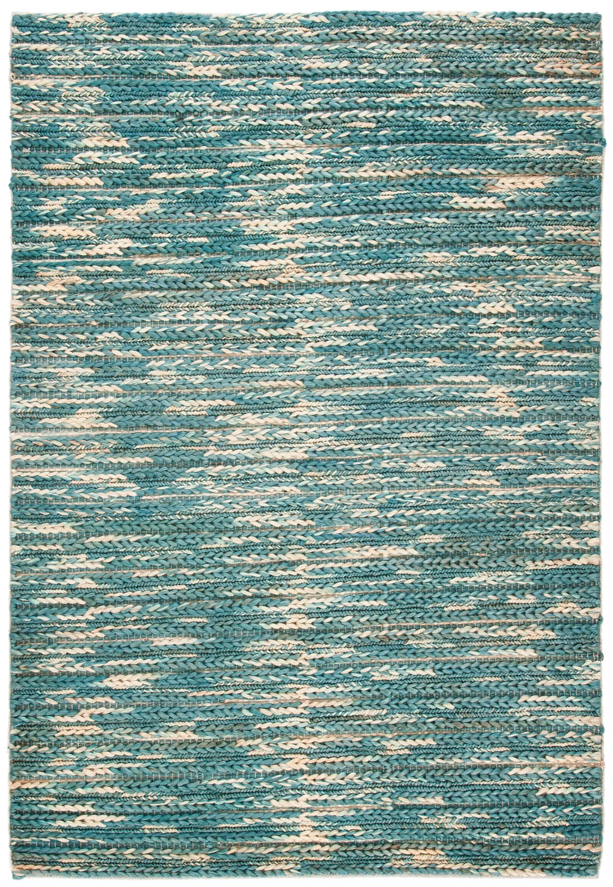 Safavieh Natural Fiber 4'-0" x 6'-0" Rug in Dark Green / Natural