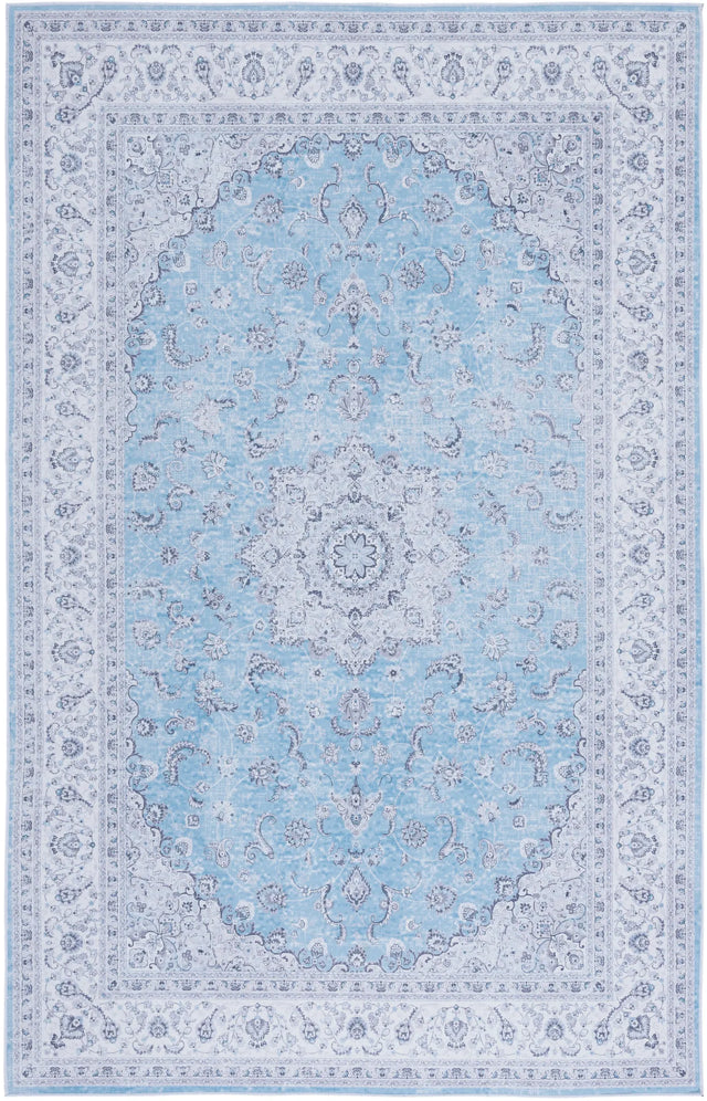 Safavieh Tucson 4'-0" x 6'-0" Rug in Blue / Grey