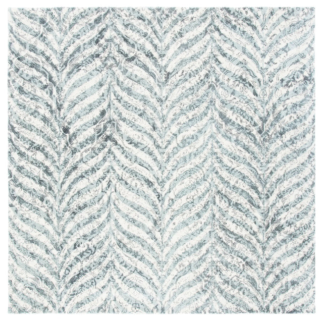 Safavieh Restoration Vintage 6'-0" x 6'-0" Rug in Ivory / Sage