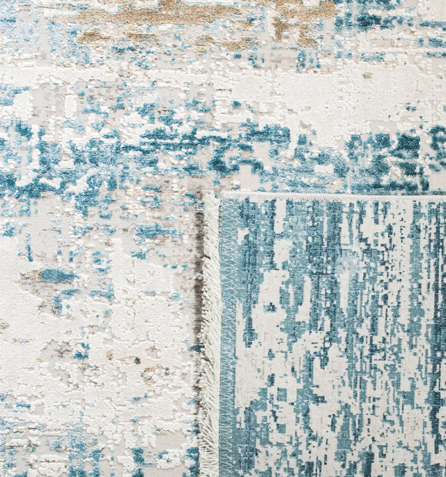 Safavieh Eclipse 200 4'-0" x 6'-0" Rug in Beige / Blue