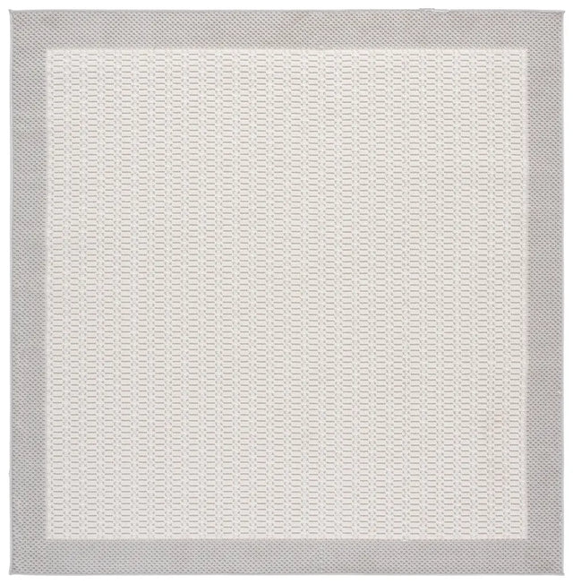 Safavieh Veranda 6'-7" x 6'-7" Rug in Ivory / Grey