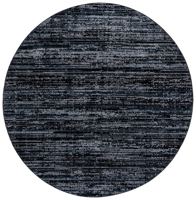Safavieh Mila 6'-7" x 6'-7" Rug in Dark Blue / Black