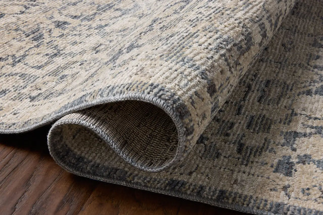 Loloi Milena MLE-02 Denim / Natural Rug - pile height