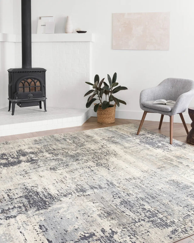 Loloi Lucia Luc-06 Granite Rugs - room scene 1